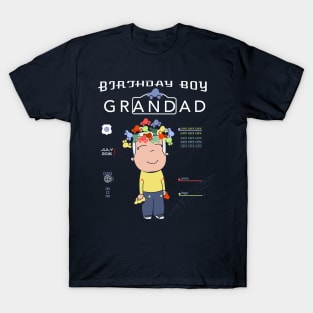 Grandad of the Birthday Boy T-Shirt - Matching "Birthday Boy Cars Cars Cars" T-Shirt T-Shirt